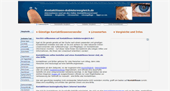 Desktop Screenshot of kontaktlinsen-anbietervergleich.de